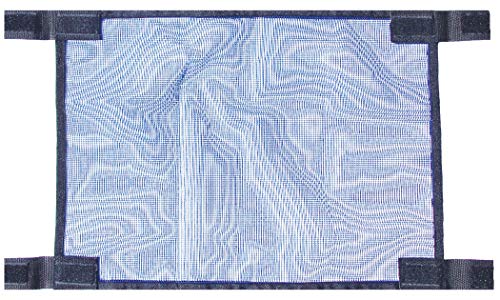 Tourna Cart Divider for Tennis Teaching Carts - 13-inches high, Blue (BP-325-D)