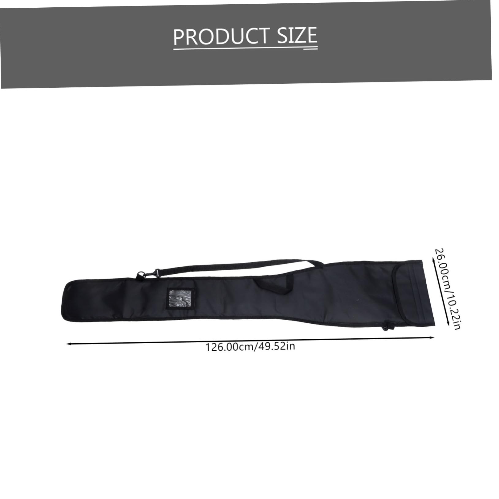 OHPHCALL Convenient Paddle Pouch Shoulder Strap Durable Paddle Holder for Outdoor Activities
