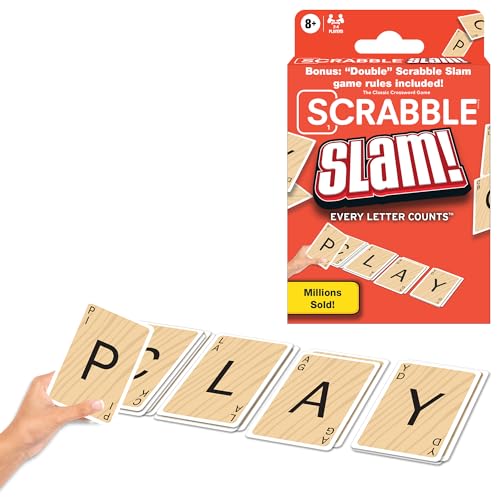 These Cards Will Get You Drunk! Scrabble Slam Card Game The Original 2000's Mega Hit, Fast-Paced Card Game Version of Scrabble, for...