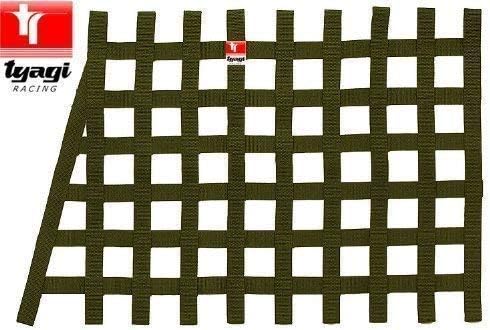 Angular Trapezoid Ribbon Window Safety Net for Racing Car Sports