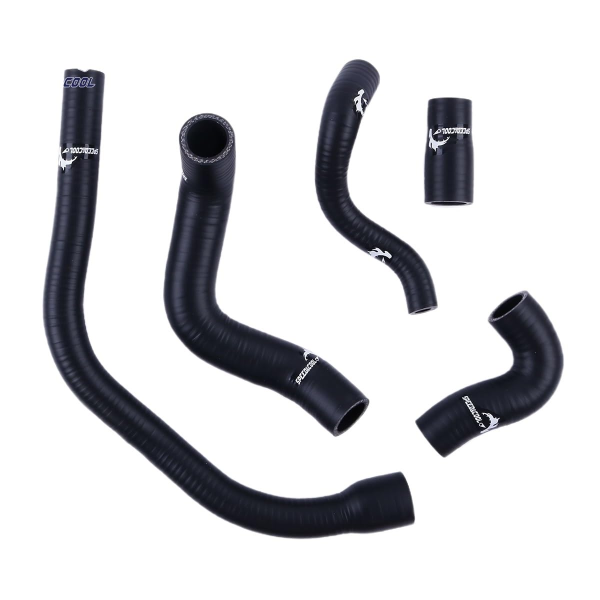Manguito Turbo Kit de Manguera y Tubo de refrigerante de Silicona para radiador de Motocicleta Triumph Daytona 955I 995i Tiger 2001-2006 Manguera de intercooler(Red)