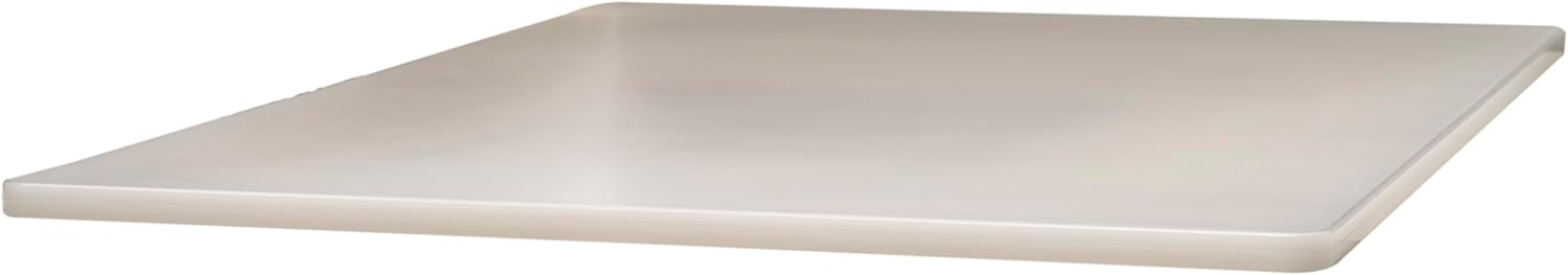 Winco Cutting Board, 18 by 24 by 1/2-Inch, White, 18" x 24" 23.8"L x 17.9"W White Solid