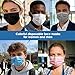 NNPCBT 5 Color Disposable Face Masks 125 Pack,3-Ply Breathable Mask For Adults,Great For Outdoors,Home, Office, School