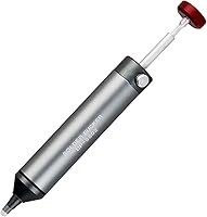 FrogBro Desoldering Pump Solder Sucker: Powerful Vacuum Suction, Heat-Resistant Nozzle for Easy PCB Solder Removal