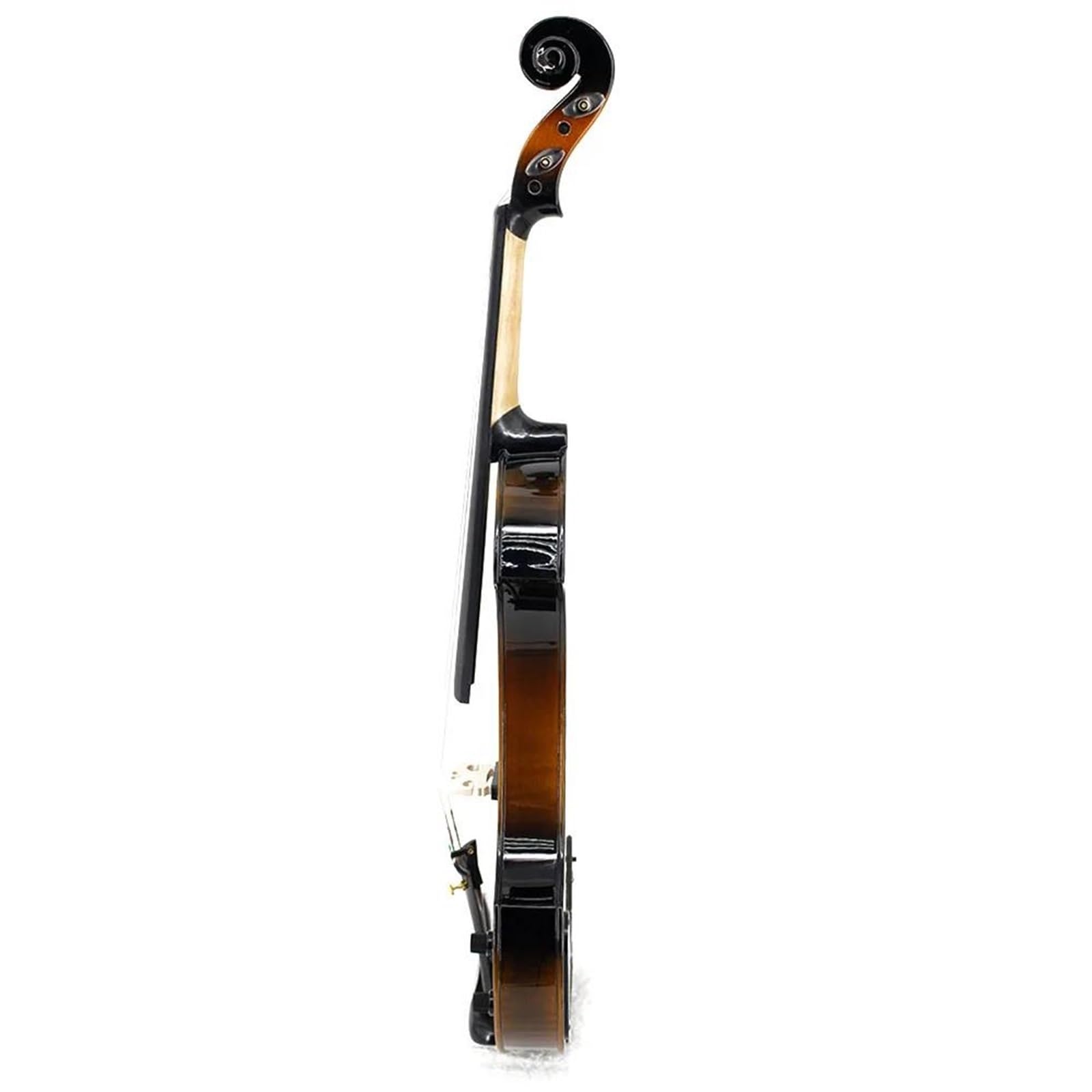 Violino Dimensioni 4/4 Con Corde Per Arco Per Studenti Principianti Elettrico In Legno Massello Con Arco Per Custodia(B)