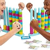 OLYGEE Color Stack Challenge Game, Color Matching Puzzle for 2 Players, Fast...