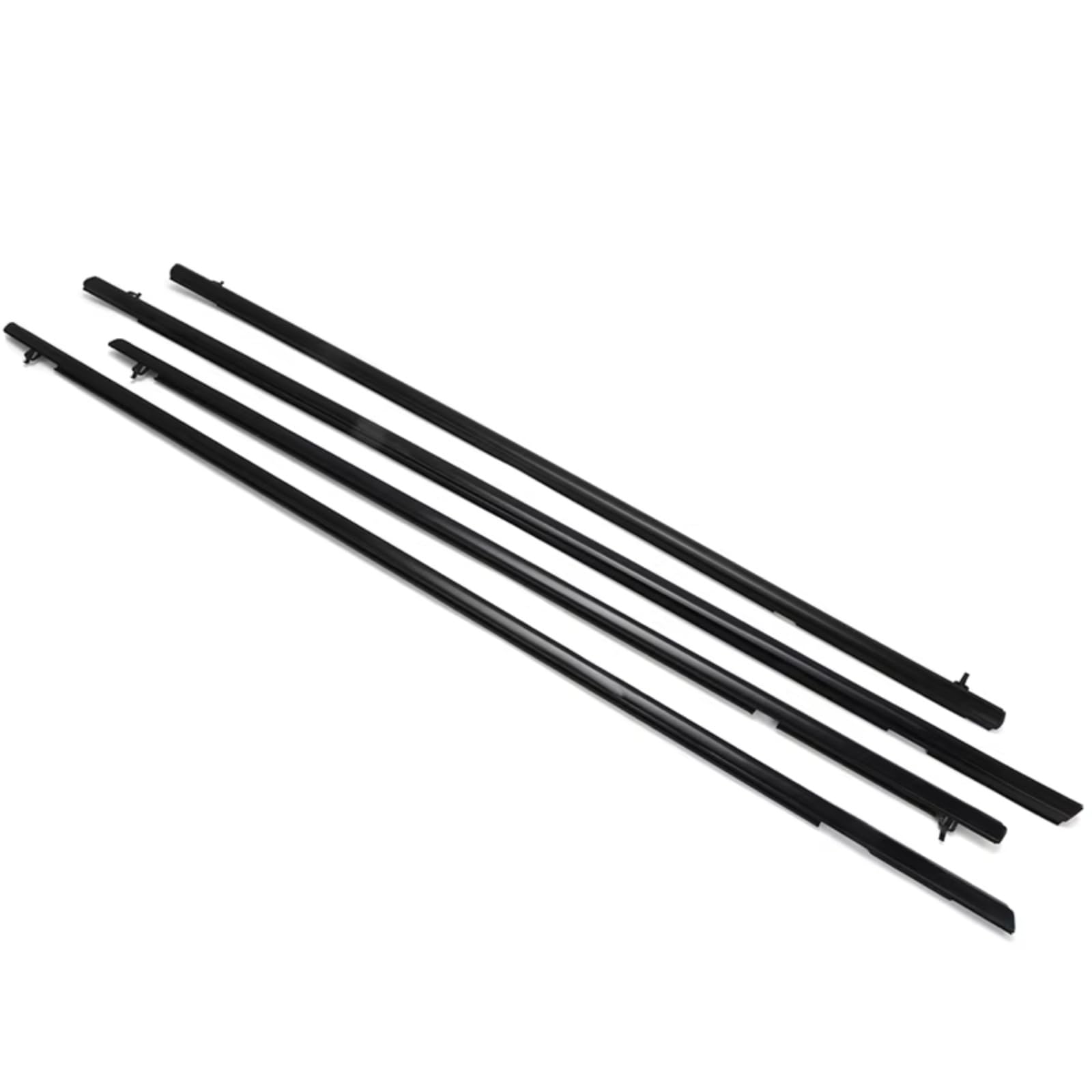 Iukmrt 2006-2011 For Civic 2006-2019 Outer Window Sealed Rubber Car Glass Weatherstrip Seal Belt Trim Sealing Strips Car Door Seal Protector(2006-2011)