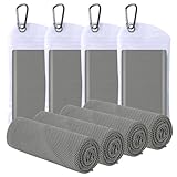 Cooling Towels for Neck and Face - Soft Breathable Chilly Towel, Sweat Wraps, Cool Rags Quick Dry Towel for Hot Weather, Workout, Sports, Yoga, Gym, Hiking, Running, Trips, Golf