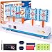 Gafild Cible pour Nerf, Cible Mobile Gauche et Droite, Cible de Tir D'effet Sonore et Intelligent pour Les Pistolets Nerf N-Strike Elite/Mega/Rival,avec 20 Fléchettes et 1 Bracelets