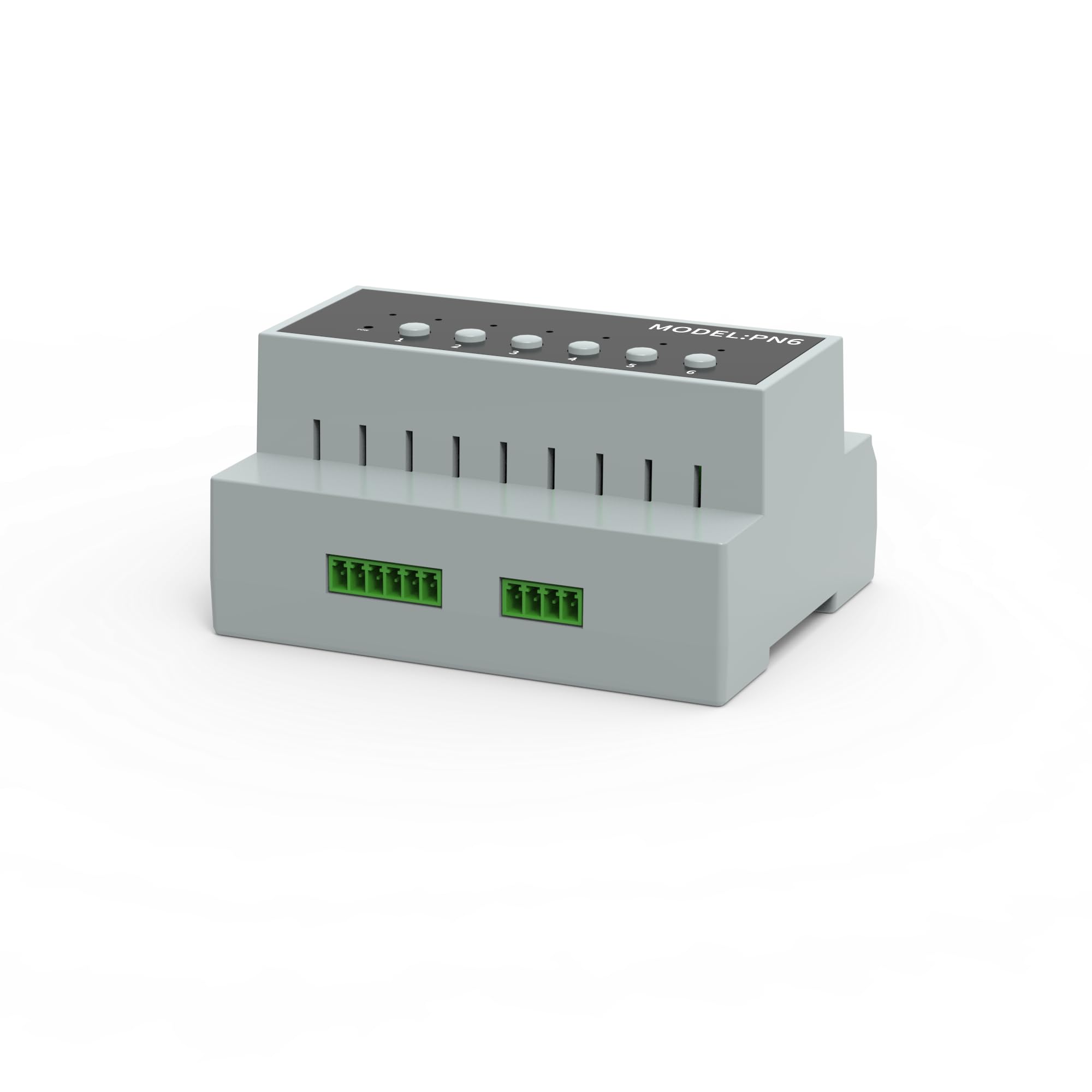 Tuya - Módulo de interruptor de relé de 6 canales 16 A, automatización del hogar, compatible con WiFi y Zigbee