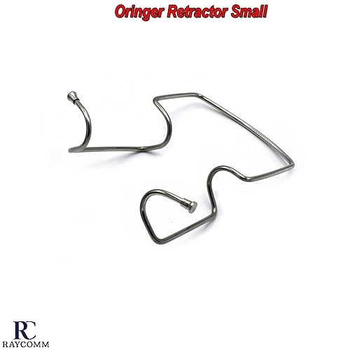 Miniatura 4 de MEDSPO Retractores de lengua de labios dentales profesionales  Examen quirúrgico veterinario  Herramientas de instrumentos (Oringer Retractor S)