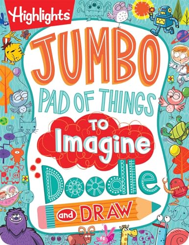 Jumbo Pad of Things to Imagine, Doodle, and Draw image 2