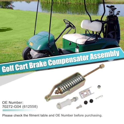 Kit Compensador de Freio para Carrinho de Golfe Akozon, Substituição do Conjunto do Compensador de F