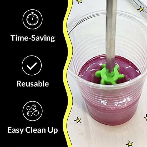 Art Resin Mixer Epoxy Mixer And Paint Mixer Drill Attachment Paint Stirrers For Drill Mud Mixer Quart Or Gallon Mixing Tools Crafting Epoxy Resin Mixer Mini Drill Mixer Drill Paint Mixer Paddle #TOP6