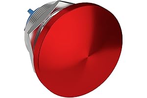 APIELE 22MM Waterproof Push Button Switch Momentary Reset Self-Locking Switch