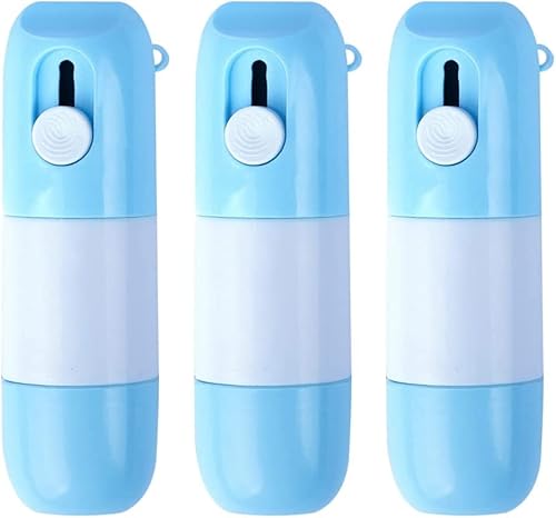 GINGER TECH Thermo-Papier-Korrekturflüssigkeit mit Auspackmesser, 2-in-1, tragbarer Klebestift, Anti-Auslaufschutz, Korrekturflüssigkeit für Verpackungsetiketten, Rechnungen (3 Stück)