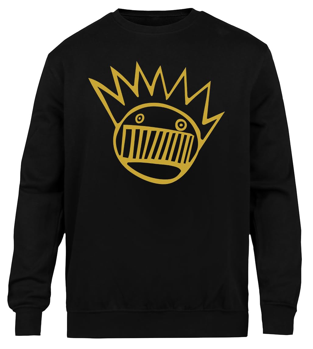 Ween Sweat-Shirt Noir Unisexe À Col Ras du Cou Écologique