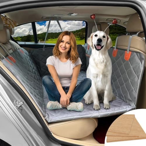 Vailge Dog Car Seat Cover, Back Seat Extender for Dogs,Dog