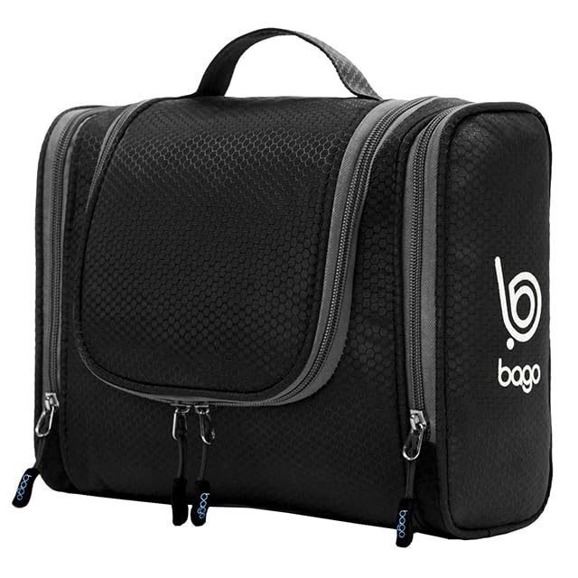 Bago Hanging Travel Toiletry Bag for Men and Women