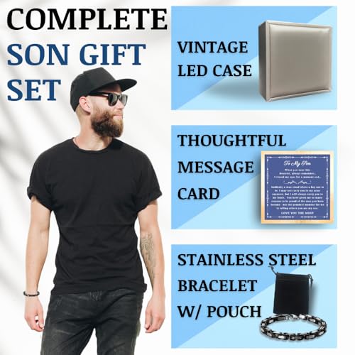 To-My-Son-Bracelet-From-Mom-Dad-Forever-Linked-Bracelet-Son-Graduation-Gift-For-Son-Adult-Son-Gift-Ideas-Son-Wedding-Gift-Idea-Men-Birthday-Gifts