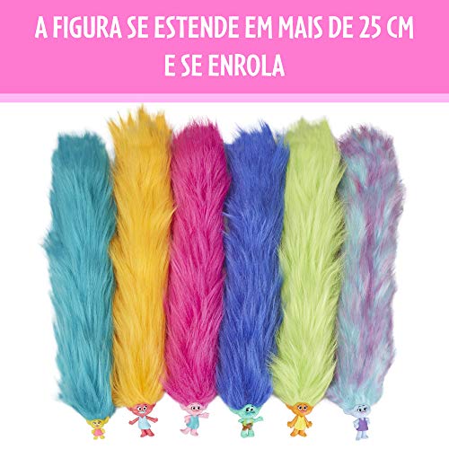 Brinquedo Bracelete Abraço Cabeludo Surpresa Trolls - E5117 - Hasbro - APENAS 1 (UM) ITEM SORTIDO, N