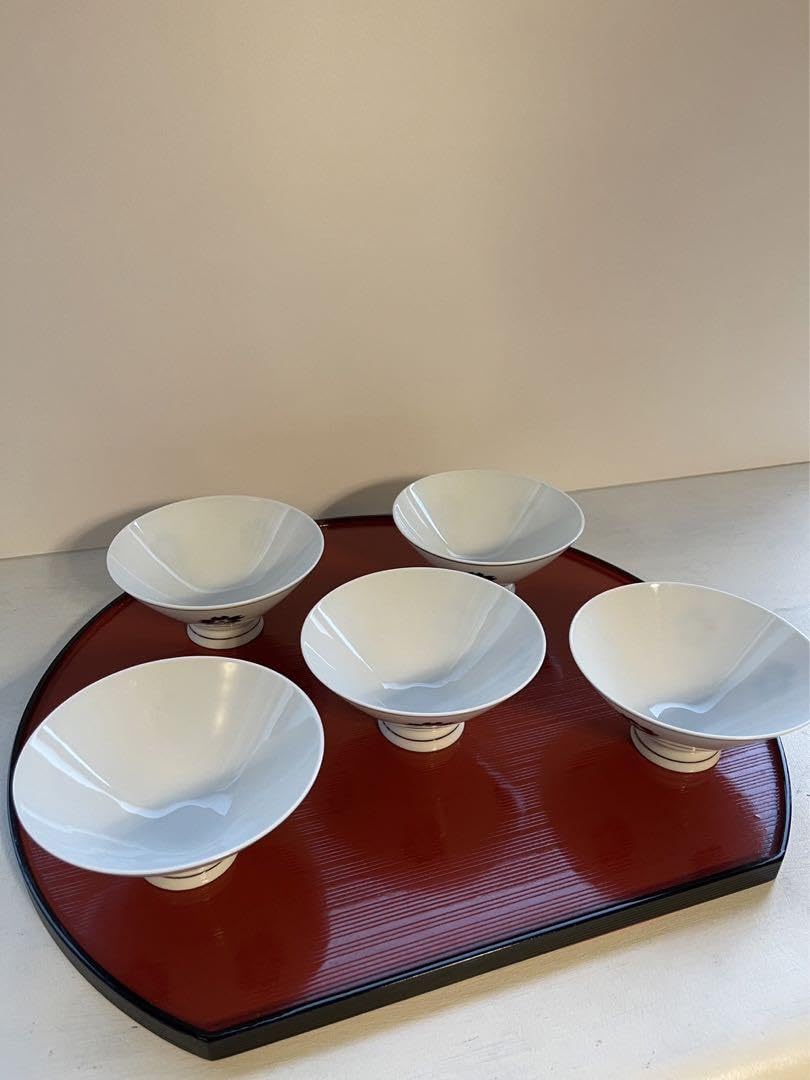 Amazon.co.jp: 大阪万博 EXPO'70 茶碗 5個セット ビンテージ : おもちゃ