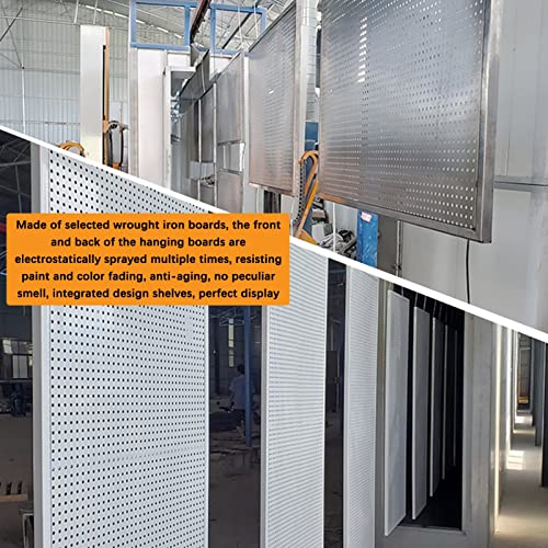 Genérico Perforowane panele ścienne Organizer Panele perforowane panele i jednostki perforowane, półki ruchome do ekspozycji detalicznej, targi i wystawy rzemiosła, półki comerci