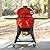 Kamado Joe KJ15040320 Kettle Joe 22 inch Charcoal Grill with Hinged Lid, Cart, and Side Shelves, Blaze Red
