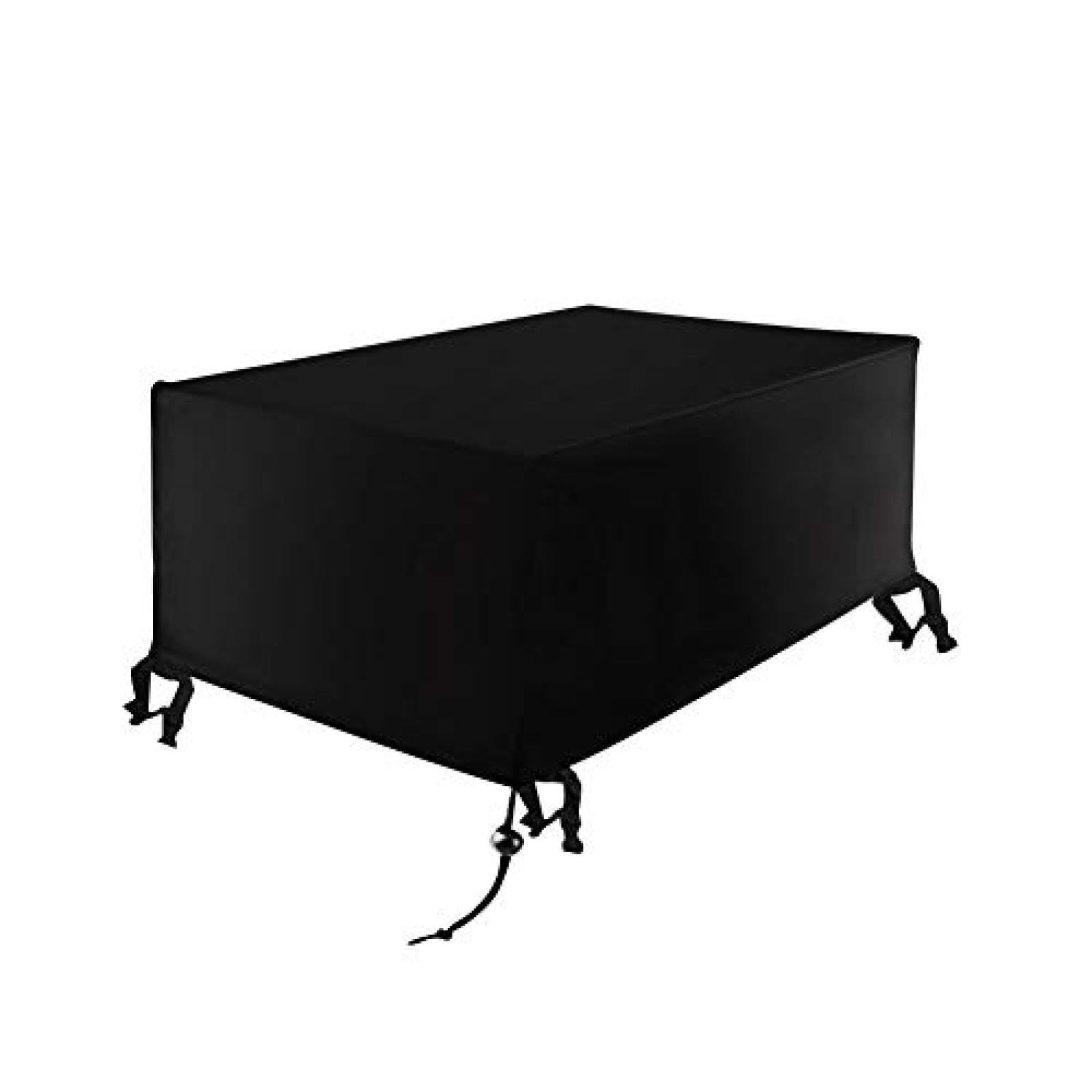 Copertura impermeabile per mobili da giardino, 230 x 200 x 85 cm, resistente, con protezione antivento e anti UV, in tessuto Oxford 420D, copertura per mobili da esterno in rattan