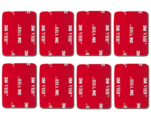 Accessori GoPro Sport Estremi Supporti Adesivi GoPro - 3 Curvi E 3 Piatti Con Nastro 3M Supporti Piatti Sport Estremi