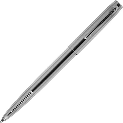 Fisher Space Pen Tapa cromada -O-Matic Space Pen ampolla SM4C
