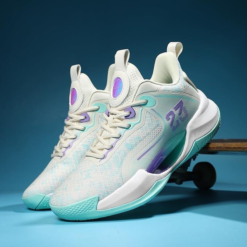 Zapatillas de baloncesto amortiguadoras con suela resistente al desgaste 3