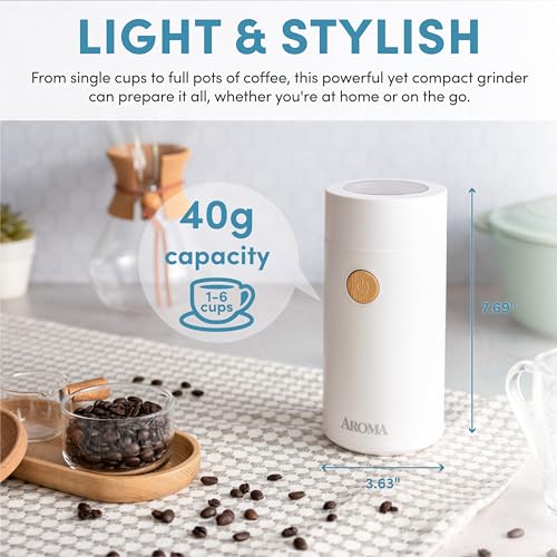 Aroma Housewares Mini Coffee Grinder
