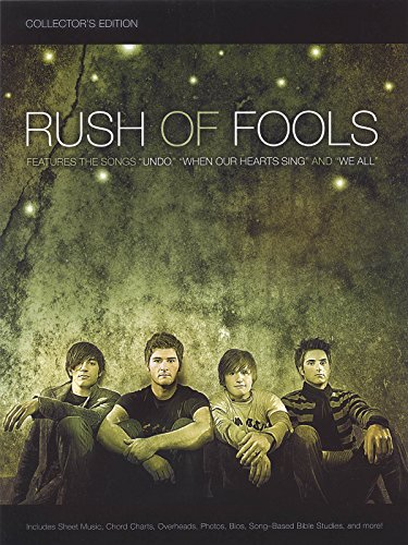 Rush of Fools - Collector's Edition Piano, Vocal and Guitar Chords