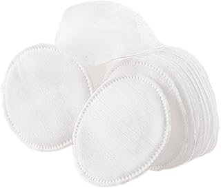 minkissy 60 Peças Almofadas Removedoras Redondas Removedor De Maquiagem Pano De Algodão Almofadas Removedoras De Maquiagem Almofada De Algodão De Limpeza Branca
