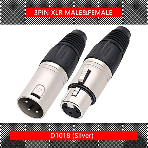 Cable XLR y adaptadores de audio para micrófonos en estudio de sonido 3