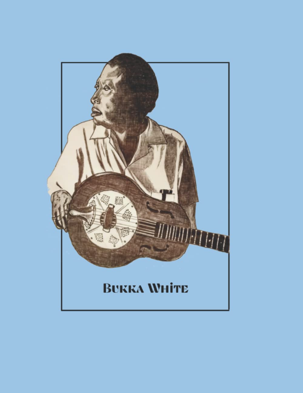 Bukka White Mississippi Delta Blues Acoustic Guitar Notebook Journal