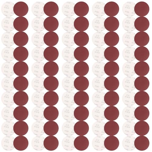 EINCORN 100pcs 125mm Abrasive Sanding Discs Sandpaper Pads Set for Angles Grinders Wood Metal Polishing Woodworking Auto Repair
