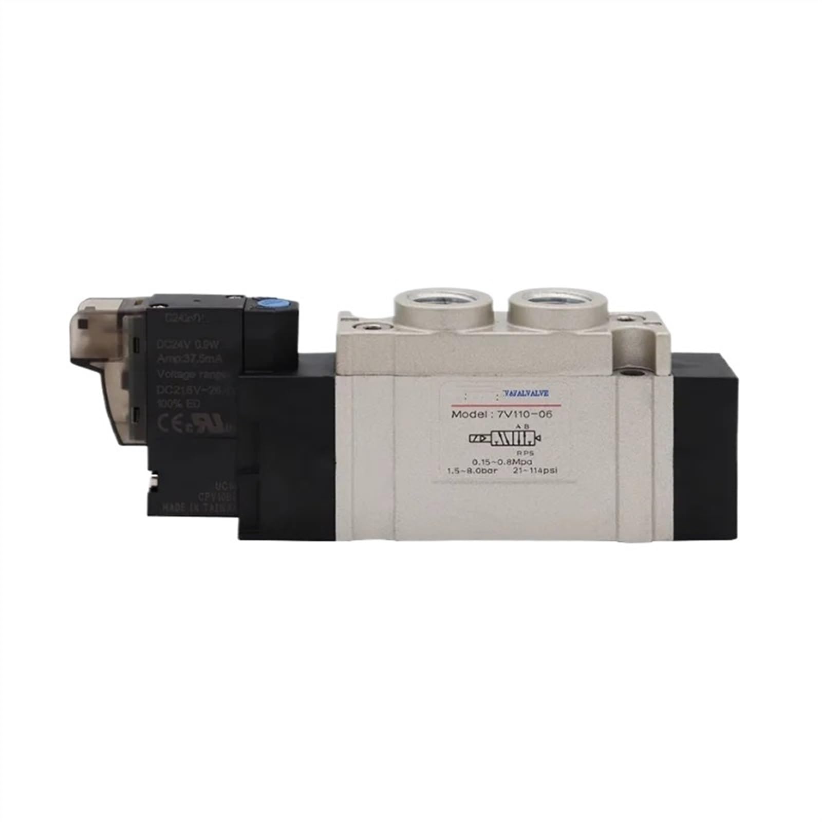 Électrovanne 7V110-J06B-050 distributeur pneumatique 5/2 pour vérin air