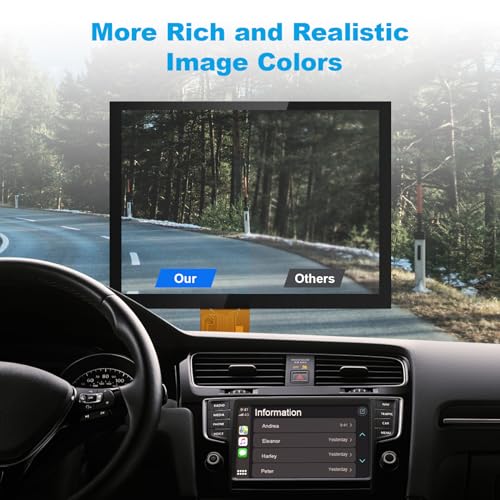 Image of Professional Replacement 8.4 inch Uconnect 4C UAQ LCD Monitor Touch-Screen, Radio Navigation New OEM Replacement Fit for Jeep Dodge RAM Chrysler Gladiator 2017-2021, Replace LA084X01(SL)(02)