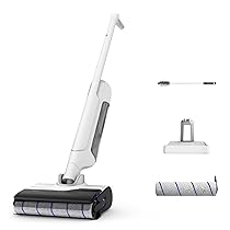 Rowenta X-Clean 10, Lavapavimenti Senza Fili, Autonomia 60′, Tecnologia Smart, Assistente Vocale, Autopulizia e Asciugatura, Doppio Serbatoio Solido, Liquido, Tutti i Pavimenti, Pulizia Bordi, GZ7540
