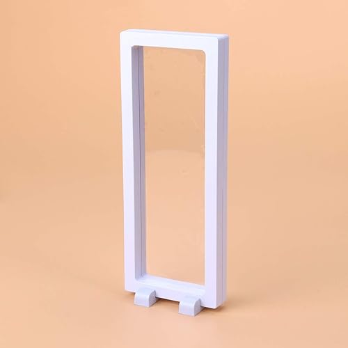 Miniatura 2 de Caja de pendientes titular de la exhibición del marco de la imagen Soporte de almacenamiento de la joyería flotante soporte de la pulsera del