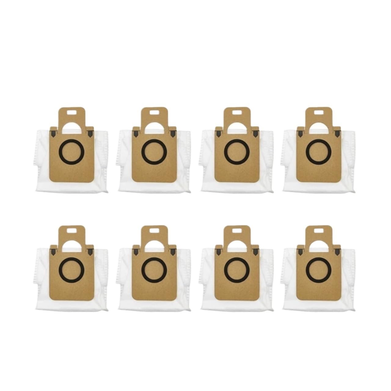 Fgfhkjhl 8Pcs Dust Bag Compatible For Dreame Robot Vacuum Cleaner Complete Replacement Parts Kit