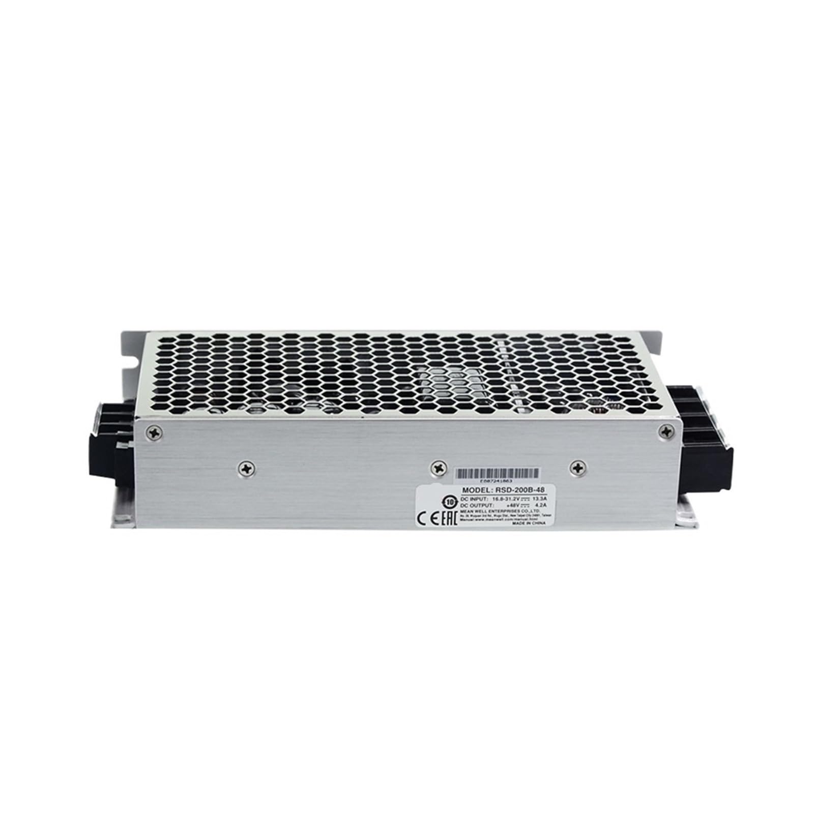 BRODEFUP RSD-200B-48 Input 16.8~31.2V DC to 48V DC 4.2A 200W DC-DC Converter Switching Power Supply 48V DC