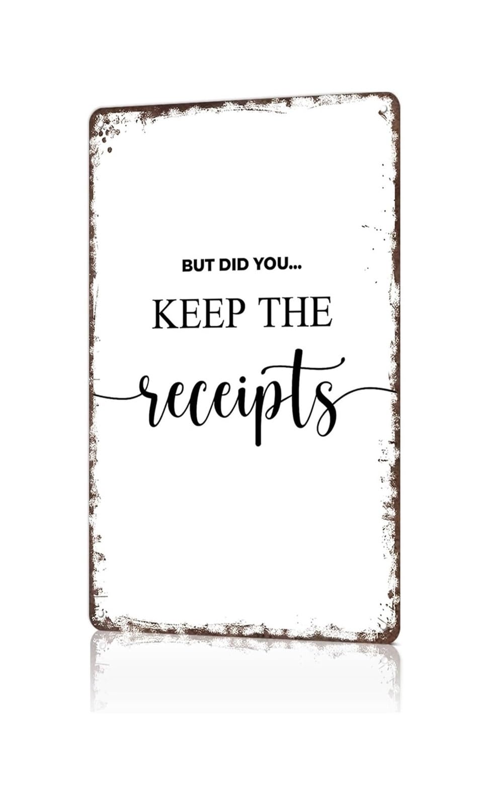 PKNVKZIDK Accounting Bookkeeping Metal Sign Funny CPA Wall-Art Vintage Tin Poster Tax Season Humor Decor For Accountant Office Home Study Room 8 X 12 inch