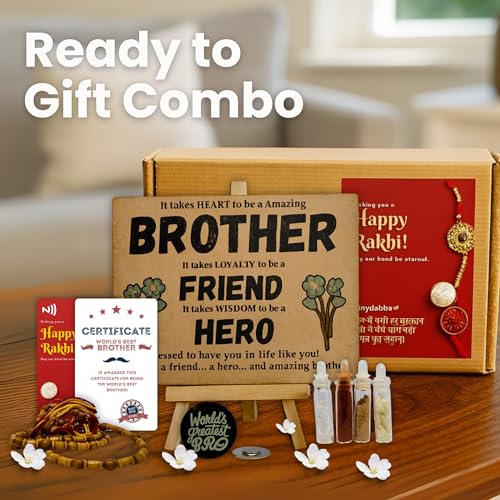 tinydabba all-in-one Rakhi Gift Combo for Brother by tinydabba - 2