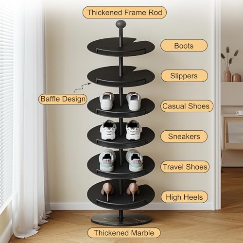 Solution gain de place pour petits espaces avec cette étagère chaussures noire