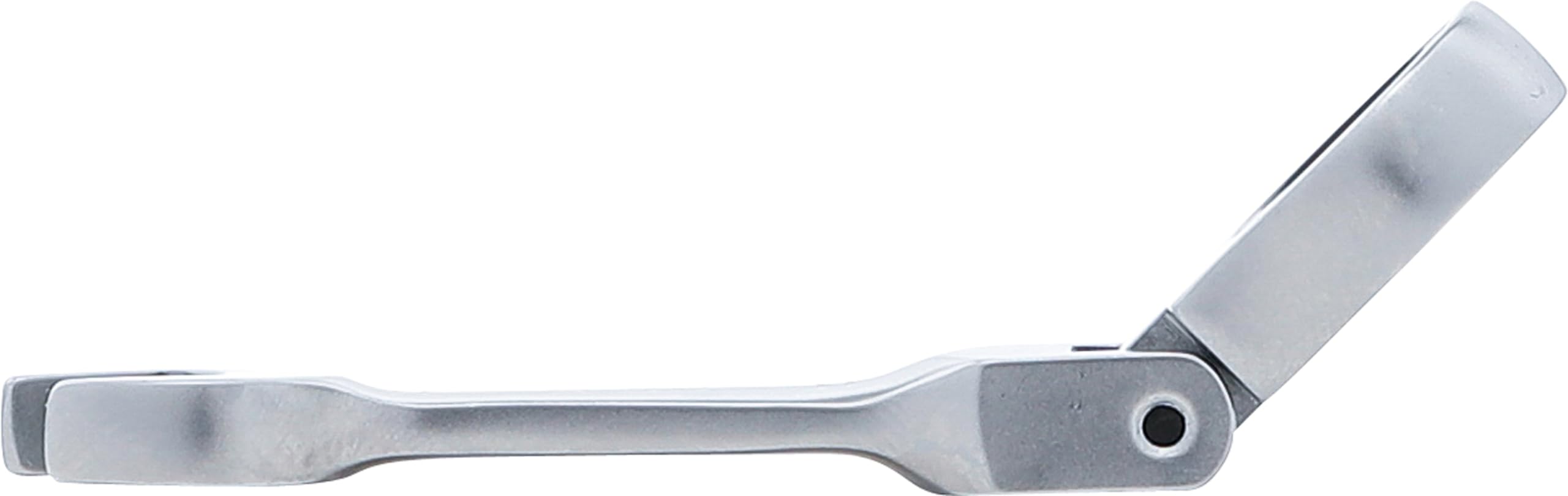 BGS 6911 Ratschenring-Maulschlüssel | kurz | abwinkelbar | SW 11 mm | Ratschenschlüssel feinverzahnt, CV-Stahl Ring Spanner Short Can be Angled Ratchet Wrench fine-Toothed, Steel