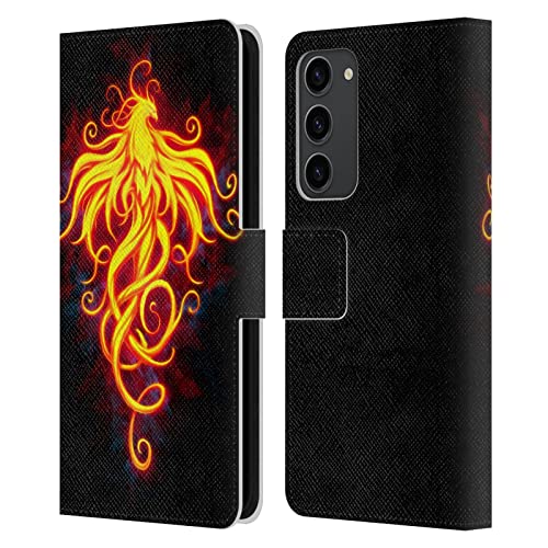 Étui en Cuir Samsung S23+ 5G Royal Phénix Christos Karapanos, protection élégante premium