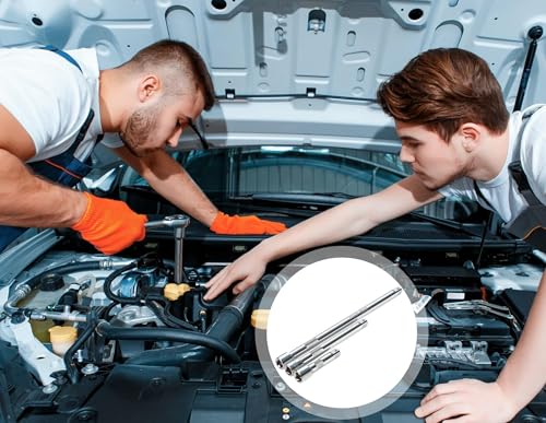TXXATX 3-Piece CR-V Steel Drive Socket Extension Bar Set (75/150/250 mm) for Ratchet Wrench, 3/8" - Image 3